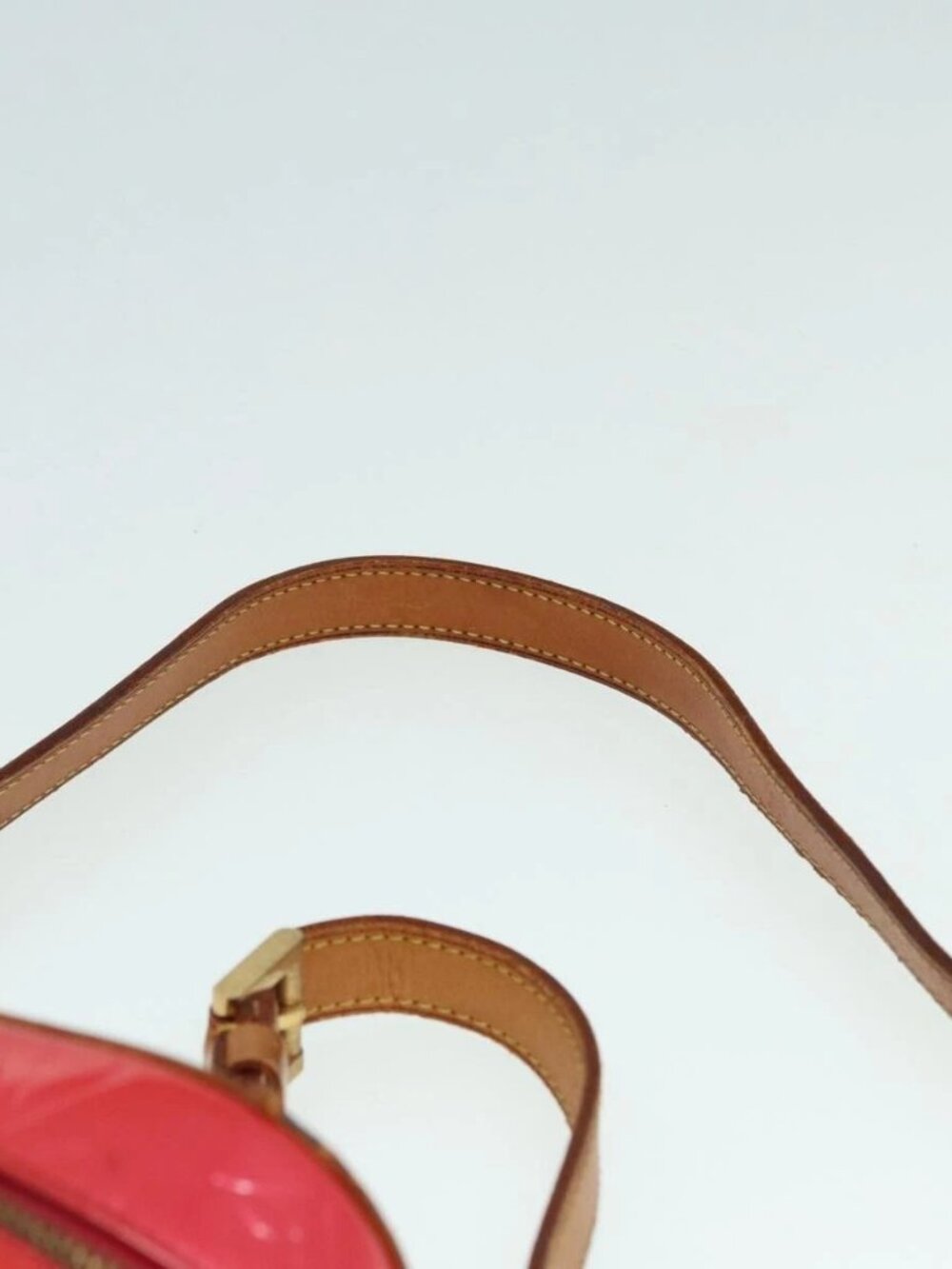 LOUIS VUITTON Monogram Vernis Sullivan Vertical Bag Pink - Picture 9 of 16